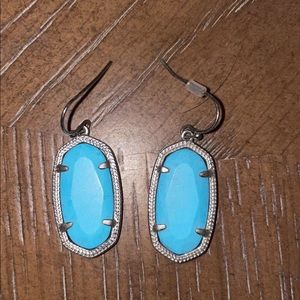 Turquoise Kendra Scott earrings